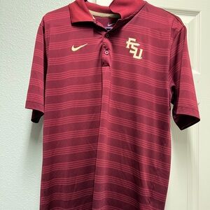 FSU Polo shirt Nike dri fit